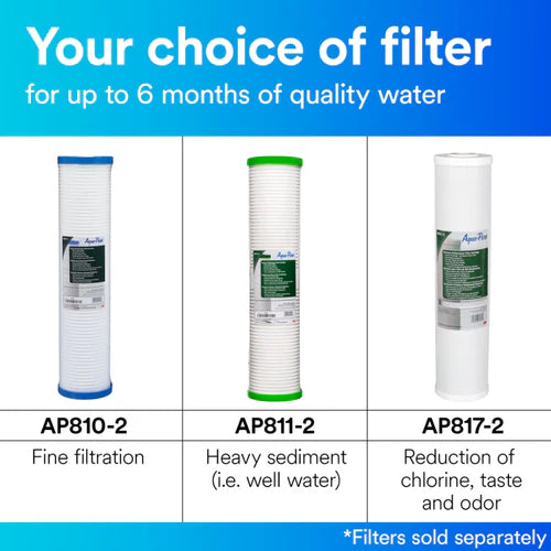 Aqua-Pure™ AP802B Large Diameter Water Filtration Housing - (5639202)