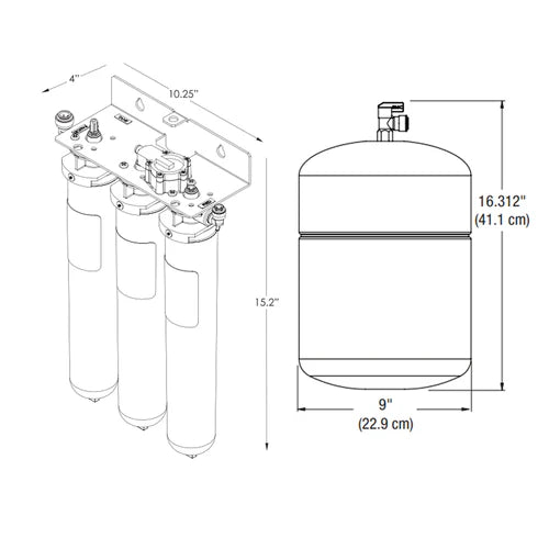 3M™ 3MRO301 Reverse Osmosis System (04-04506)