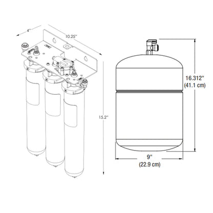 3M™ 3MRO301 Reverse Osmosis System (04-04506)