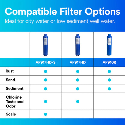 Aqua-Pure™ AP910R Sanitary Quick-Change Replacement Water Filter - (5621001)
