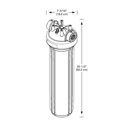 Aqua-Pure™ AP802B Large Diameter Water Filtration Housing - (5639202)