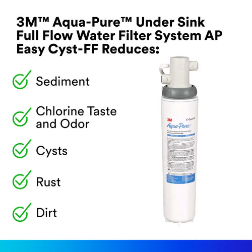 AP Easy CYST-FF (5609223) Full-Flow Under-Sink Drinking Water Cartridge