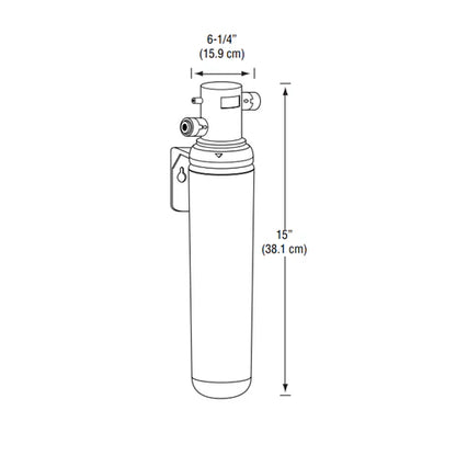 AP Easy CYST-FF (5609223) Full-Flow Under-Sink Drinking Water Cartridge